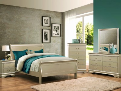 Hamilton - 4PC Sleigh Bedroom Set