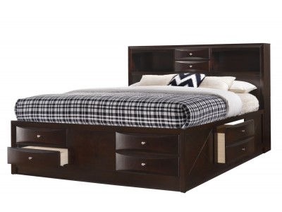 Eleine - King Bed - Storage Bed
