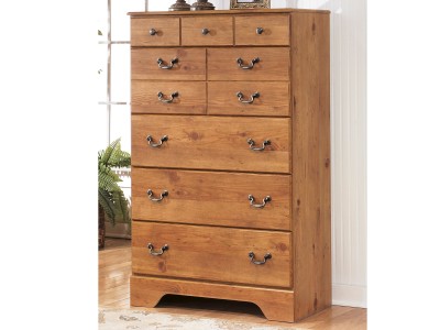 Yvonne - Light Brown - Five Drawer Chest
