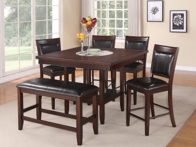 Hudson - 5PC - Counter Height Table Set