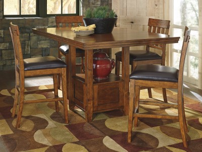 Emma - 5PC Counter Height Table Set