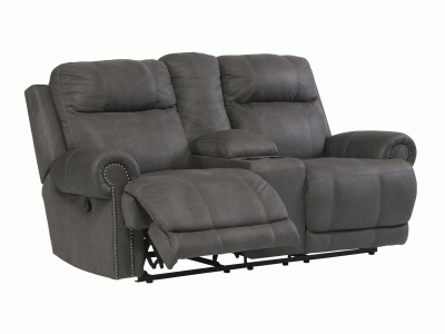 Clearmont -  Reclining Loveseat W/Console