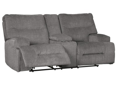 Coombs - Reclining Loveseat with Console