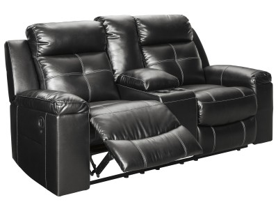 Kempten - Reclining Loveseat with Console