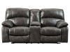 Dunwell - Power Reclining Loveseat with Console