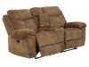 Huddle-Up - Glider Reclining Loveseat with Console