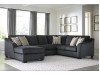 Eltmann - 3 Piece Sectional with Chaise