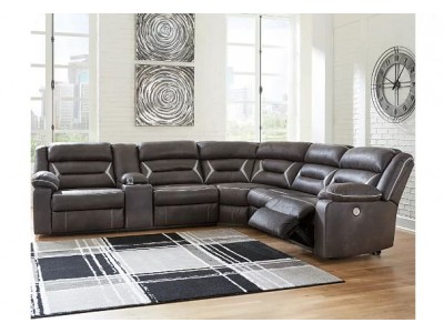 Kincord - 3 Piece Power Reclining Sectional