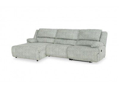 McClelland 3-Piece Power Reclining Sectional with Chaise