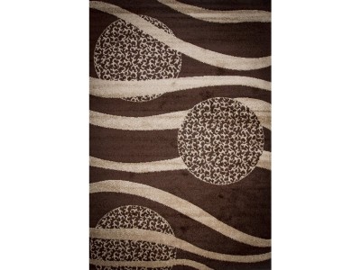 F Collection Brown Rug
