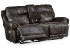 Grearview - Power Reclining Loveseat with Console