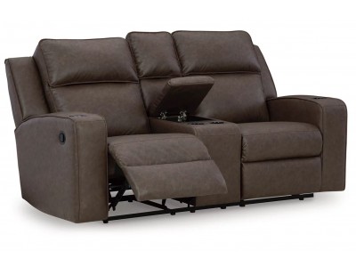 Lavenhorne - Reclining Loveseat with Console