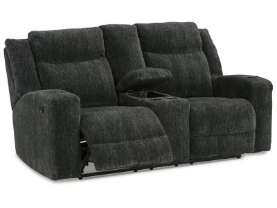 Martinglenn - Reclining Loveseat with Console