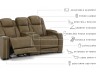 Strikefirst - Power Reclining Loveseat