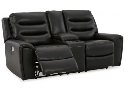 Warlin - Power Reclining Loveseat with Console