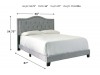 Jerry- Upholstered Bed 