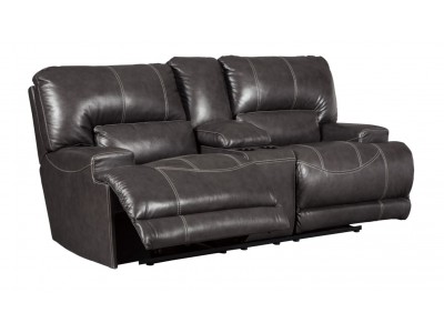 McCaskill - Reclining Loveseat with Console