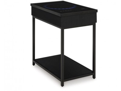 Gemmet - Accent Table with Speaker