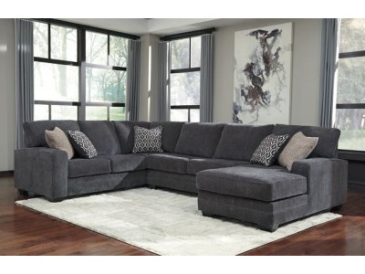 Tracling - 3 Piece Sectional with Chaise